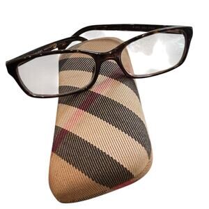 Burberry B 2073 3002 Tortoise Rectangle Eyeglasses Frames 53-16-135 Italy Brown